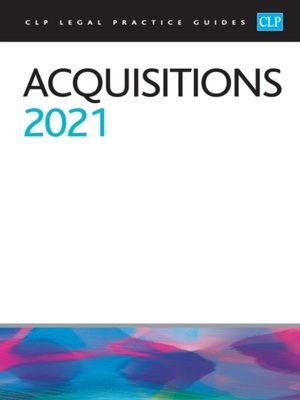 cover image of Acquisitions 2021